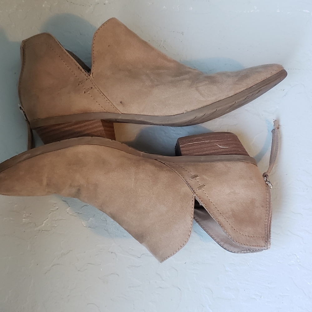 Nude Colored Booties - Picture 6 of 6